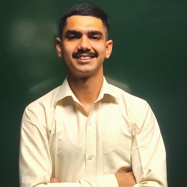 Ayush Kumar Singh - Math (Asst. Mentor) & Monk in the Making